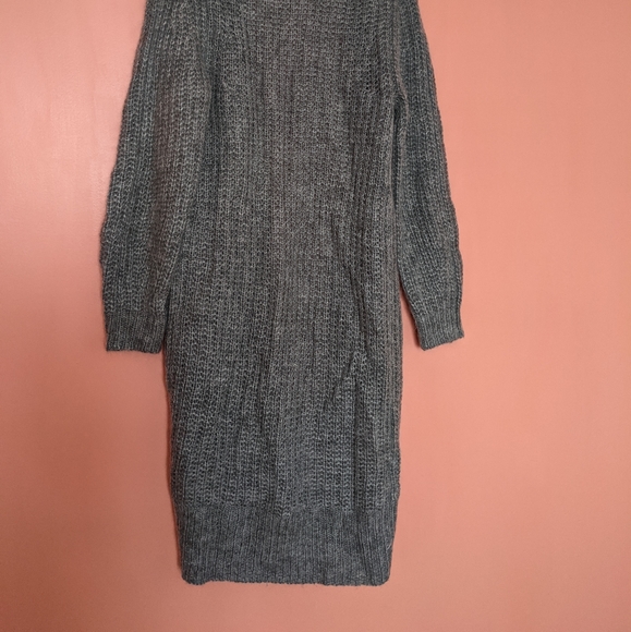 Banana Republic Heritage Long Open Front Cardigan Light Gray Heather Size S - Picture 6 of 7